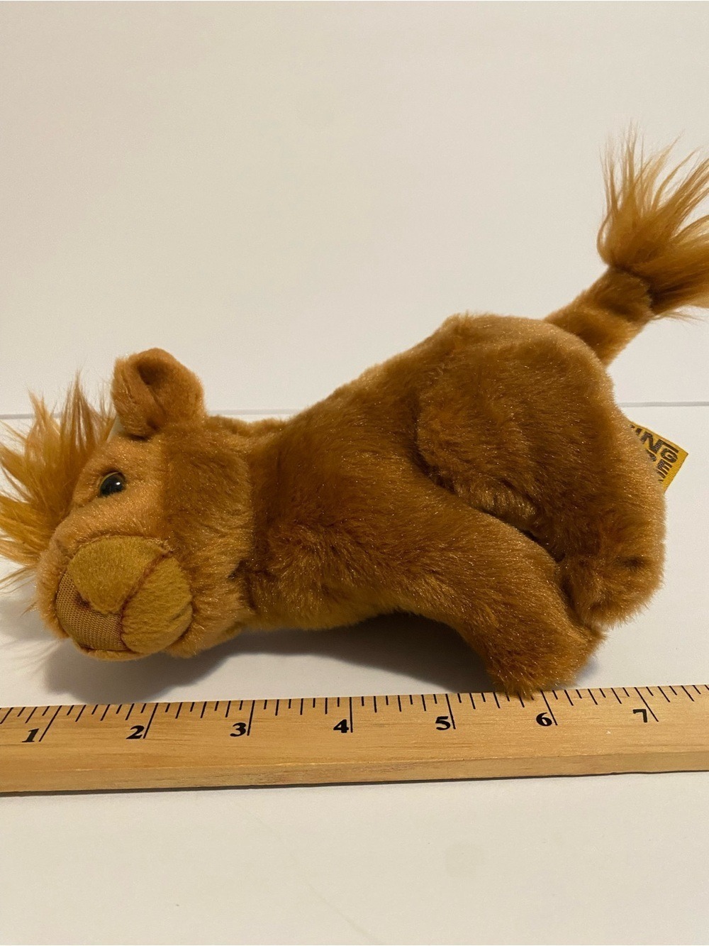 Living Nature Highland Cow Plush Small 7” Stuffed Animal Realistic UK Cuddle Toy - Picture 7 of 7